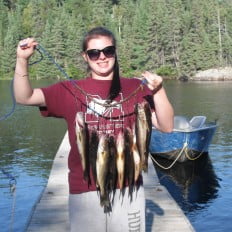 Walleye fishing at Ritchie's