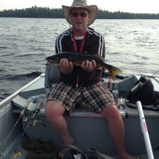 25 inch Walleye, caught July 11