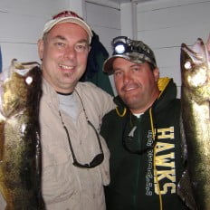 Walleye fishing at Ritchie's