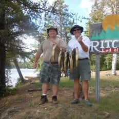 Great walleye fishing