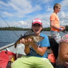 Family fishing fun