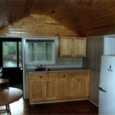 Sunrise Cabin Kitchen