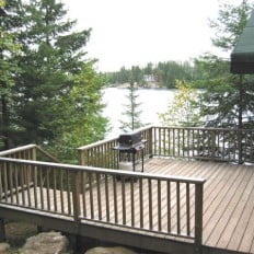 Sunset Cabin Deck