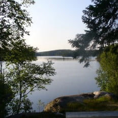 Lake View from Cabin