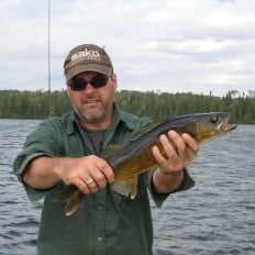 Large walleye catch